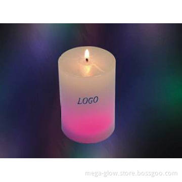 Candle with Multi Color Changing Light